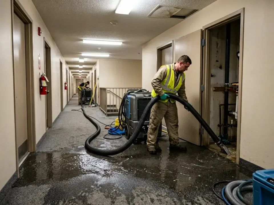 multi-unit-apartment-hallway-f-005 — frequently asked questions, Emergency Burst Pipe Water Extraction & Removal in Broomall…